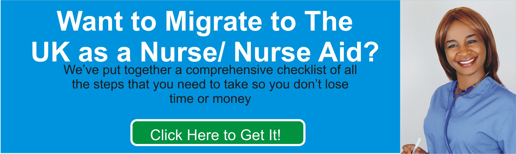 Nurse Aid to UK Checklist
